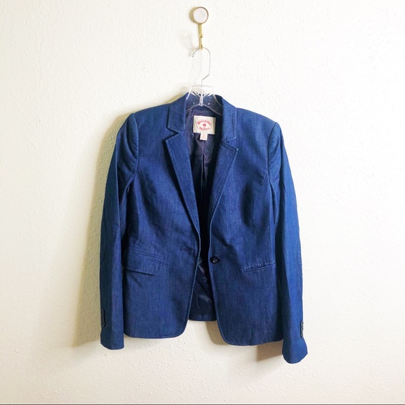 Brooks Brothers Fleece Corduroy Blazer Jacket Blue Lined Buttons 100/% Cotton XL